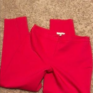 Chaus NY pencil leg dress pants cropped.